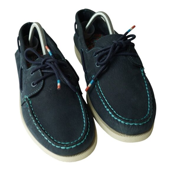 EUC Sperry Men's‎ Authentic Original Playa Boat Shoe - Navy Sz 9.5 M - Picture 1 of 7